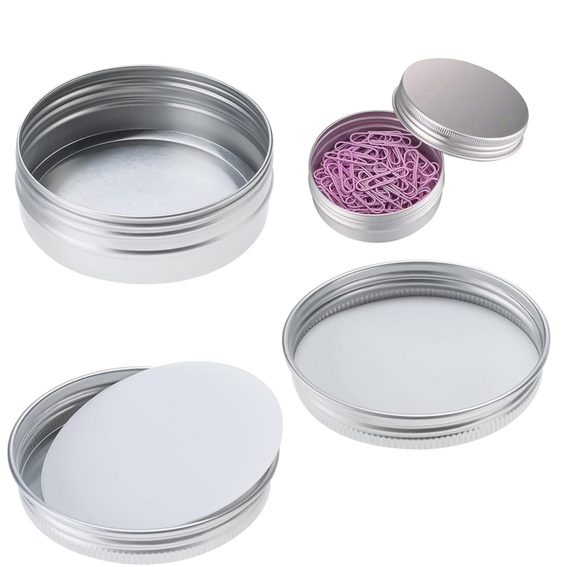 1/5/10pcs 5-250ml Empty Silver - Candle Making Supplies Jars ulasan dan harga