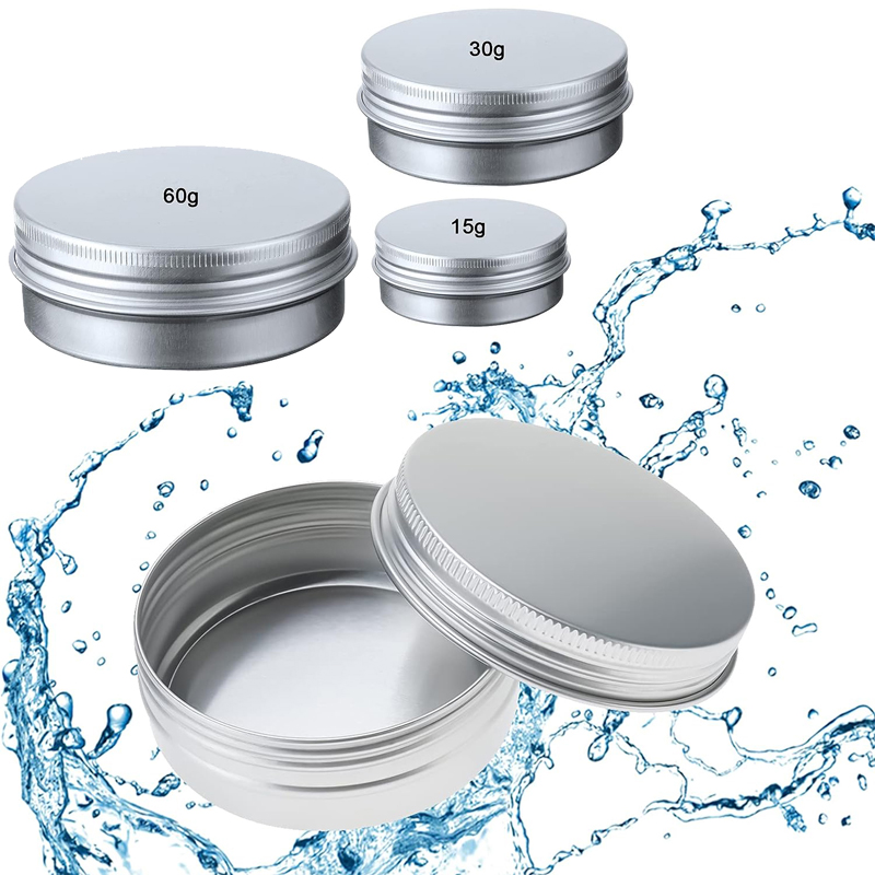 1/5/10pcs 5-250ml Empty Silver - Candle Making Supplies Jars ulasan dan harga