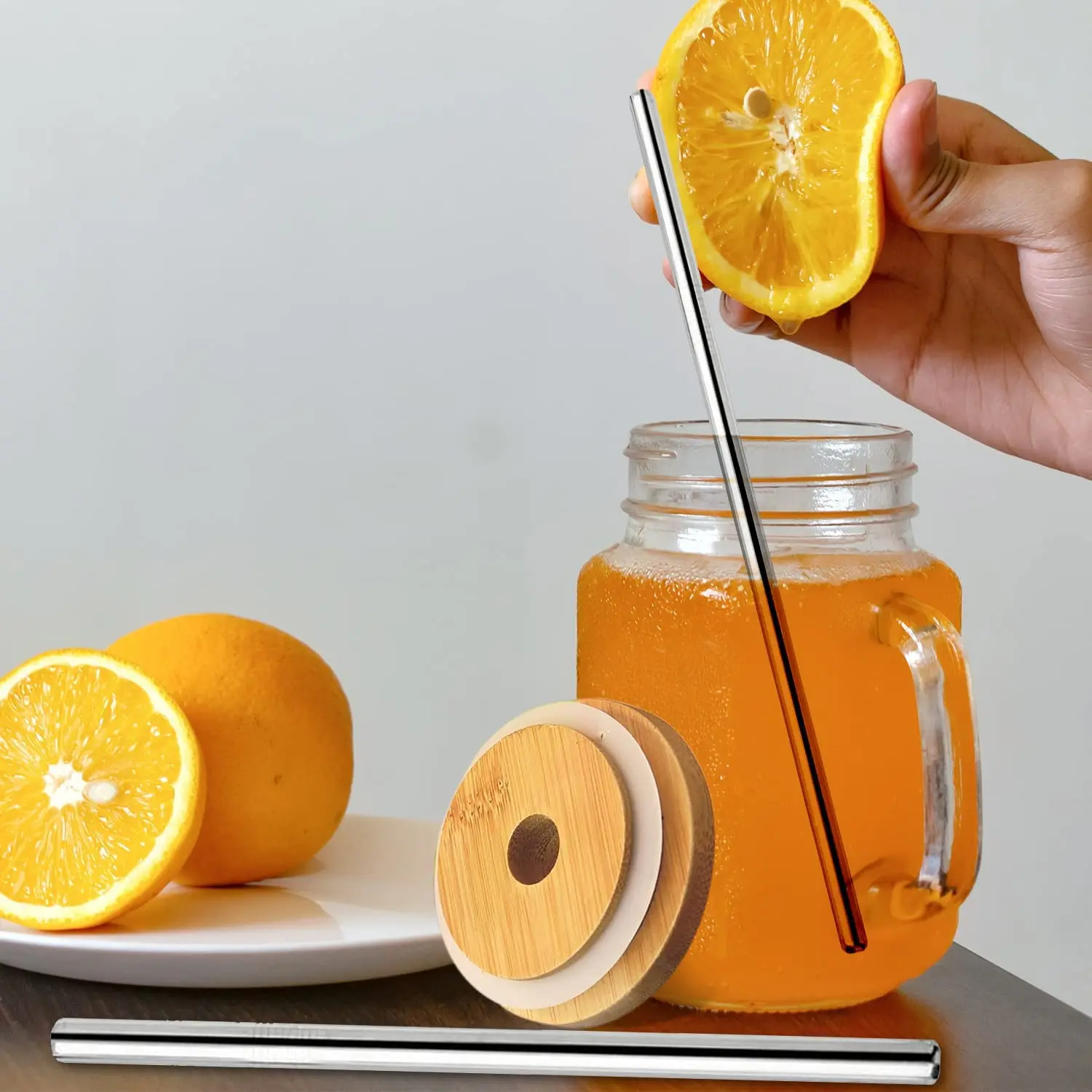 Reusable Fruit Juice Cool Drin - Mason Jar 8Oz ulasan dan harga