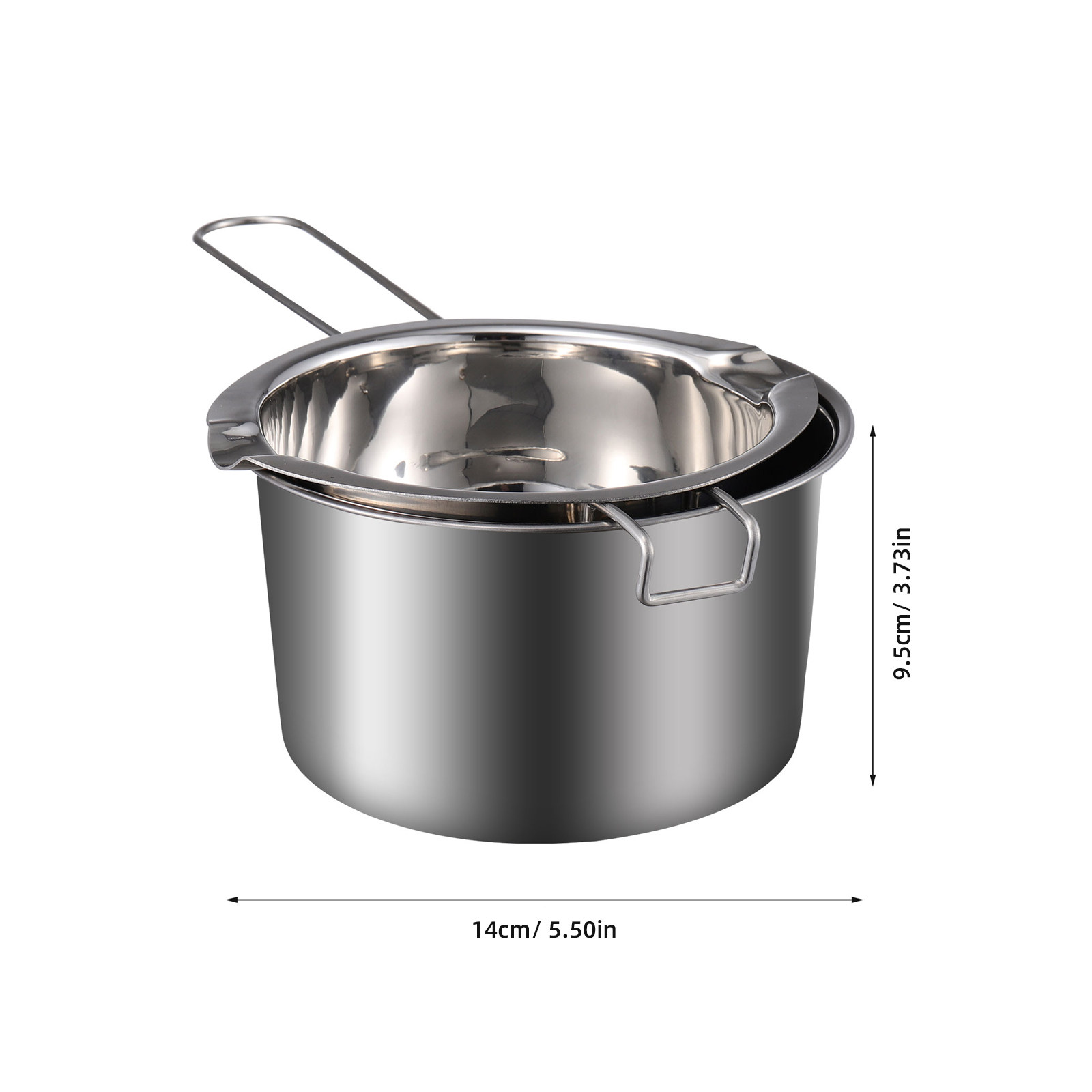 1Set Double Boiler Pot High Qu - Wax Melting Pot ulasan dan harga