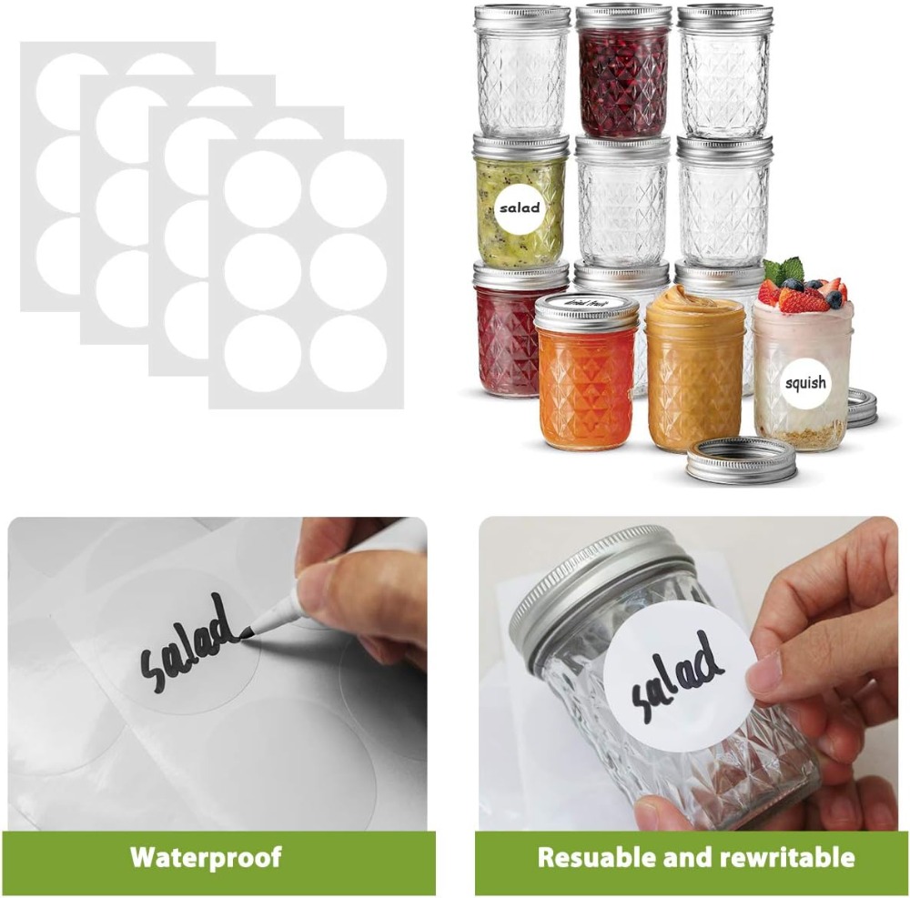 8 oz Mason Jars 24 Pack, Half  - Mason Jar 8Oz ulasan dan harga