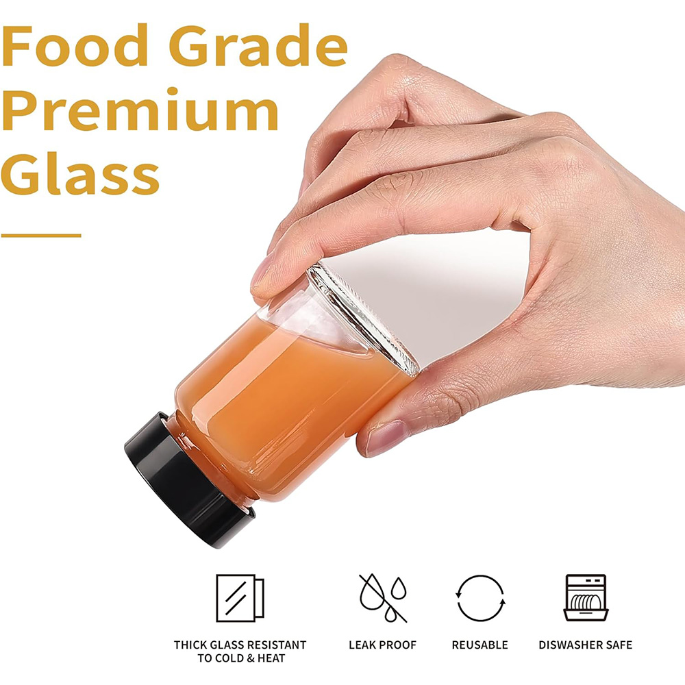 6/12 Pack 2 oz Glass Shot Bott - Mason Jar 8Oz ulasan dan harga
