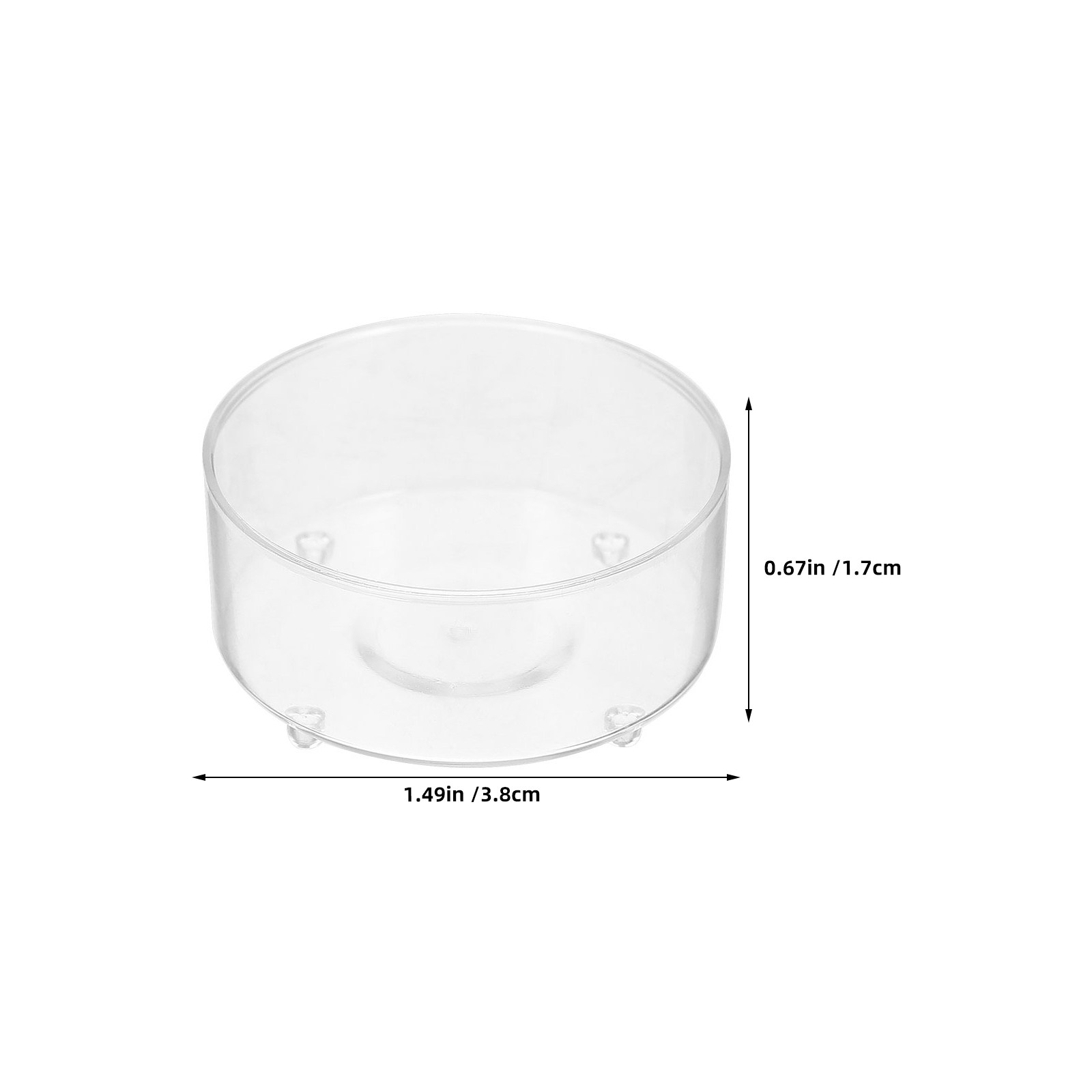 50Pcs Plastic Cups for Tealigh - Candle Making Supplies Usa ulasan dan harga