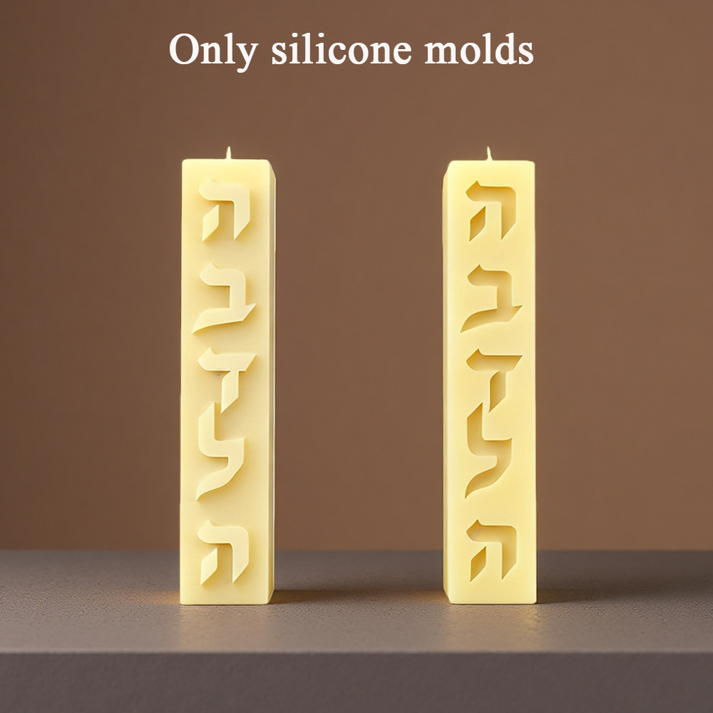 DIY Silicone Candle Mold Hebre - Candle Supplies Storage ulasan dan harga