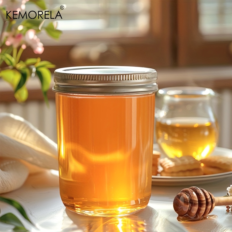 KEMORELA 4PCS Mason Jars 350ML - Mason Jar 8Oz ulasan dan harga