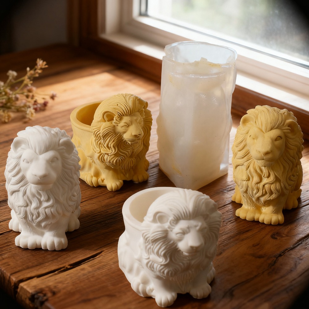 Lion Pot Silicone Molds Handma - Candle Vessel Supplies ulasan dan harga