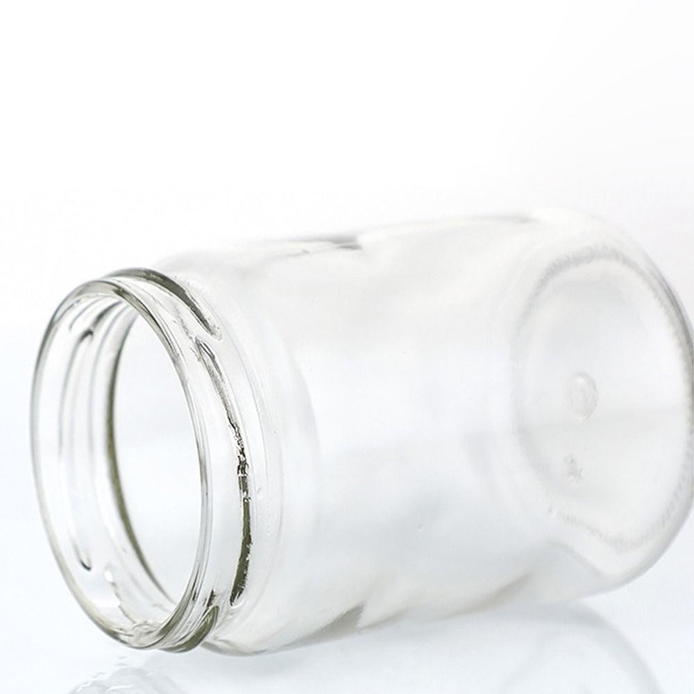 1Pcs with Black Airtight Lids  - Mason Jar 8Oz ulasan dan harga