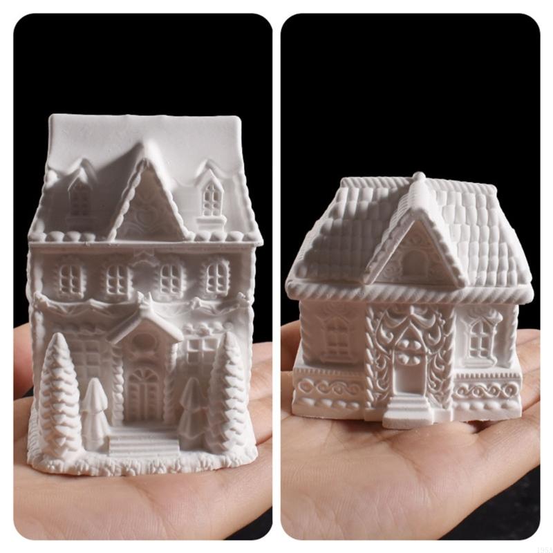 Winter Display House Shape Mol - Candle Vessel Supplies ulasan dan harga